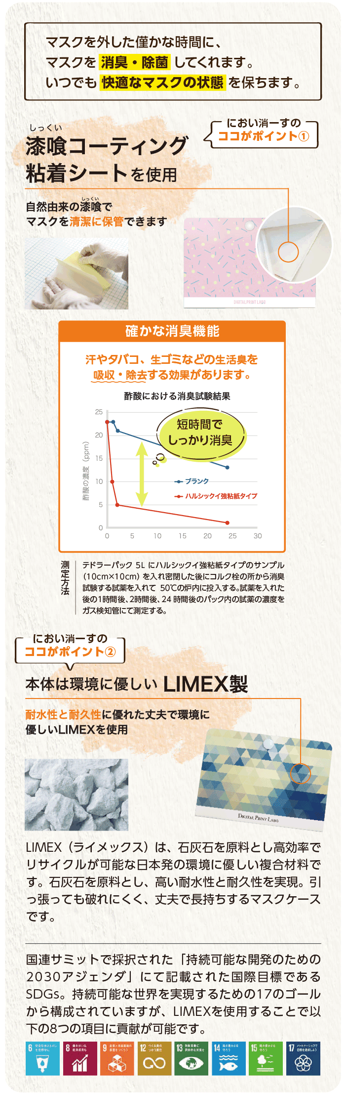 マスクケース消臭除菌