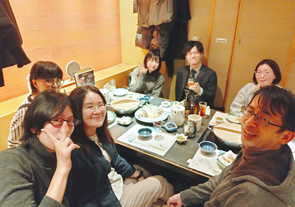 懇親会